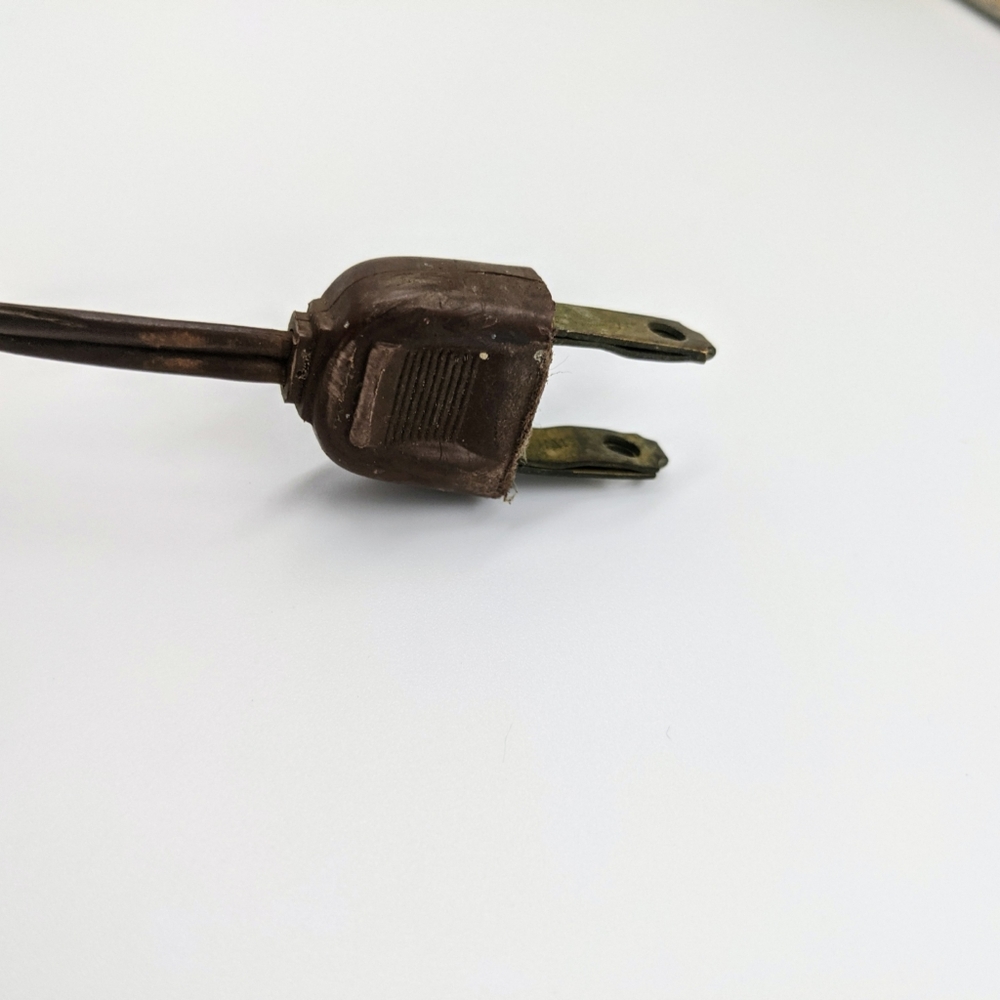 VTG Mid Century Mosaic Look Ceramic Table Lamp - Picture 5 of 8